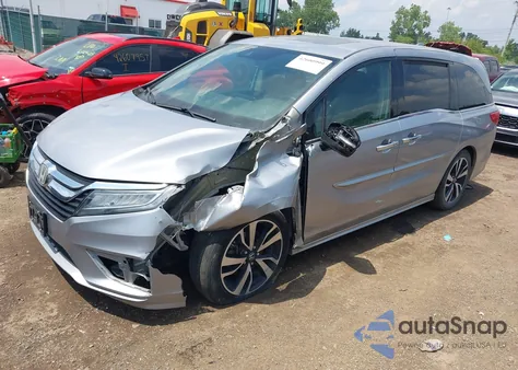 2018 Honda Odyssey Elite from USA, damaged, VIN 5FNRL6H9XJB051075